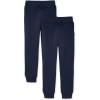 The Children’s Place Girls Active Fleece Jogger Pants(Tidal 2-pack)