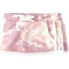 The Children’s Place Girls’ Active Tie Dye Fleece Shorts(Pressed Rose)
