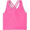 The Children’s Place Girls Atheletic Sleeveless Tank Tops(Neon Peony)