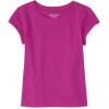 The Children’s Place Girls Basic Short Sleeve Layering Tee(Aurora Pink Single)