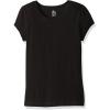 The Children’s Place Girls Basic Short Sleeve Layering Tee(Black Single)