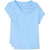 The Children’s Place Girls Basic Short Sleeve Layering Tee(Daybreak 3-pack)