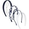 The Children’s Place Girls’ Headband, Navy/White-5 Pack, NO Size
