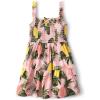 The Children’s Place Girls’ Short Sleeve Dressy Dress(Pink Pineapple)