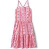 The Children’s Place Girls Sleeveless Strappy Back Summer DressesCasual Dress(Pink Print)