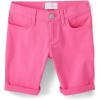 The Children’s Place Girls Solid Skimmer Shorts(French Rose)