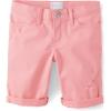 The Children’s Place Girls Solid Skimmer Shorts(Fuzzy Pink)