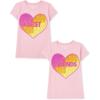 The Children’s Place Girls Unicorns,Sports,Butterflies Short Sleeve Graphic T-Shirts,2 Pack(Best/Friends)