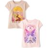 The Children’s Place Girls Unicorns,Sports,Butterflies Short Sleeve Graphic T-Shirts,2 Pack(Desert Dream/Dreamer)