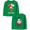 The Children’s Place Unisex-Baby and Toddler All Holidays,Birthdays Long Sleeve Graphic T-Shirts,2 Pack(My Best/Snow Cute)