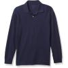 The Children’s Place boys Long Sleeve Pique Polo(Nautico)