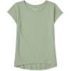 The Children’s Place girls Short Sleeve High Low Top(Soft Fern)