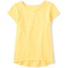 The Children’s Place girls Short Sleeve High Low Top(Sun Valley)