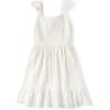 The Children’s Place,Short Sleeve Fashion Dress(Simply White)