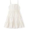 The Children’s Place,Short Sleeve Fashion Dress(Simply White Eyelit)