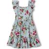 The Children’s Place,Short Sleeve Fashion Dress(Smoky Blue)