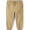 and Toddler Quick Dry Pull on Jogger Pants(Flax)