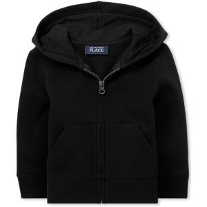 And Toddler Zip Up Hoodie(Black)