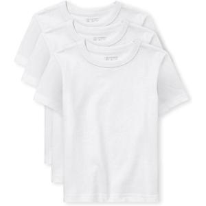 The Children’S Place Baby-Boys And Toddler Basic Short Sleeve Tee(White 3-pack)