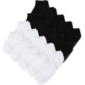 The Children’S Place Baby-Boys And Toddler Boys Ankle Socks(Black/White 20-pack)