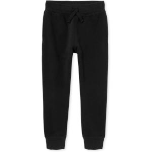 The Children’S Place Boys Active Fleece Jogger Sweatpants(Black)