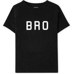 The Children’s Place Baby Mama’s Boy Short Sleeve Graphic T Shirt(Bro Single)