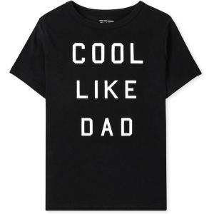 The Children’s Place Baby Mama’s Boy Short Sleeve Graphic T Shirt(Cool Like Dad Single)