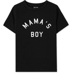The Children’s Place Baby Mama’s Boy Short Sleeve Graphic T Shirt(Mama’s Boy Single)