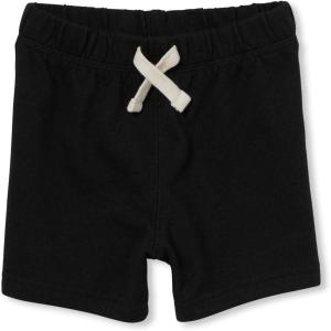 The Children’s Place Baby-Boys and Toddler Essential French Terry Shorts(Black Single)