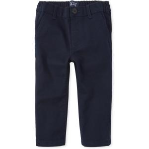 The Children’s Place Baby-Boys and Toddler Stretch Relaxed Straight Chino Pants(New Navy)