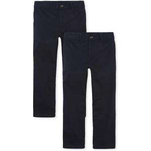 The Children’s Place Boys Chino Pants(New Navy 2-pack)