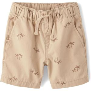 The Children’s Place Boys Uniform Pull on Cargo Shorts(Barely Brown)