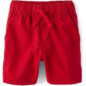 The Children’s Place Boys Uniform Pull on Cargo Shorts(Ruby)