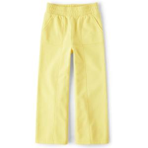 The Children’s Place Girls Active Wide Leg Pants(Buttermilk Fleece)