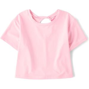 The Children’s Place Girls Atheletic Short Sleeve Tops(Cameo)