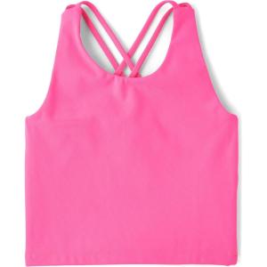 The Children’s Place Girls Atheletic Sleeveless Tank Tops(Neon Peony)