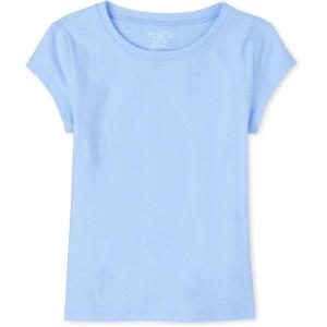 The Children’s Place Girls Basic Short Sleeve Layering Tee(Daybreak Single)