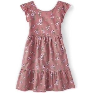 The Children’s Place Girls’ Short Sleeve Dressy Dress(Roseville Floral)
