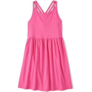 The Children’s Place Girls Sleeveless Strappy Back Summer DressesCasual Dress(French Rose)