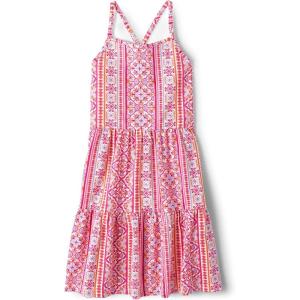 The Children’s Place Girls Sleeveless Strappy Back Summer DressesCasual Dress(Pink Print)