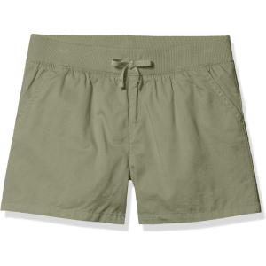 The Children’s Place Girls’ Twill Pull on Shorts(Misty Glen)