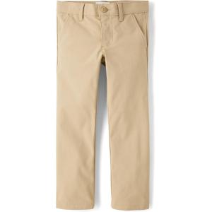 The Children’s Place Girls Uniform Quick Dry Skinny Chino Pants(Sandy)
