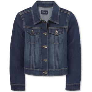 The Children’s Place girls Basic Denim Jacket(Dk Stone)
