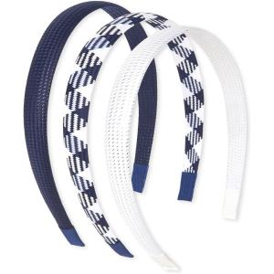The Children’s Place,girls,Headband,NAVY/WHITE -3 PACK,NO_SIZE