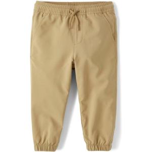 and Toddler Quick Dry Pull on Jogger Pants(Flax)
