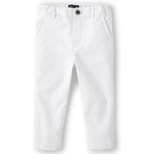 and Toddler Stretch Skinny Chino Pants(Simply White)