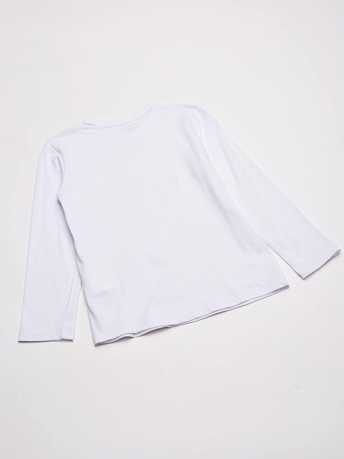 imageThe Childrens Place Boys Basic Layering Long Sleeve TeeWhite 3pack