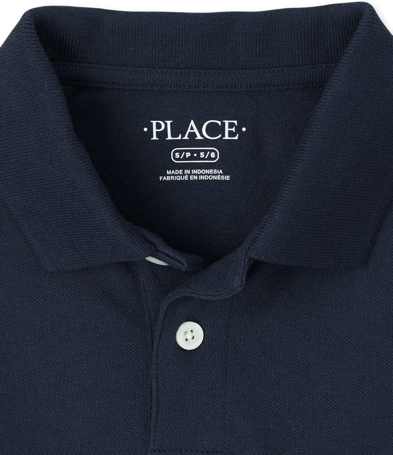 imageThe Childrens Place boys Short Sleeve Soft Jersey Knit PolomultipacksNautico 2pack