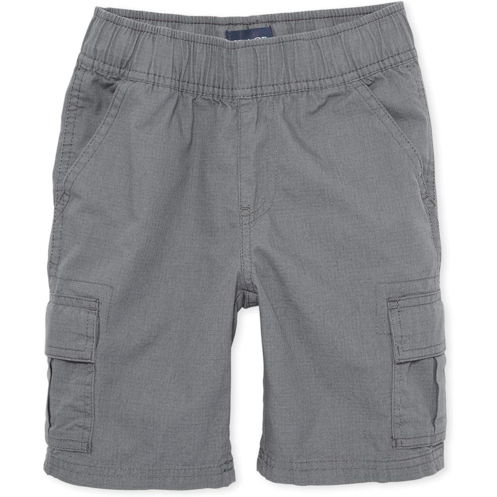imageThe Childrens Place BabyBoys Essential Cargo ShortsStorm Single