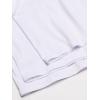 The Children’s Place Boys’ Basic Layering Long Sleeve Tee(White 3-pack)
